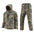 Thickened thermal cotton jacket and pants suit, tactical army style suit