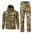 Fleece Soft Shell Jackets and Pants Tactical Suits Big Pocket