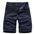 Fashion Solid Color Cotton Men's Shorts