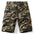 Men's Camo Loose Multi-pocket Shorts