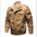 Plus Size Stand Collar Military Men's Jacket