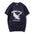 Eagle Printing Solid Color Loose Men's Cargo T-shirt