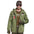 Outdoor Grass Green Men and Women Trench Coat