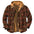 Winter Lapel Ticken Classic Plaid Warm Men Coat