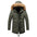 Casual Long Warm Detachable Hood Men's Coat