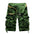 Leisure Camo Multi-Pocket Men's Shorts