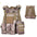 Outdoor Camo Amphibious  Module Multifunctional Vest