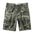 Casual Cotton Elastic Camouflage Men's Cargo Shorts