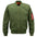 Solid Color Stand Collar Slim Men's Flight Jacket