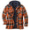 Classic Plaid Winter Lapel Ticken Hooded Warm Men Coat