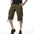 Leisure New Style Washed Solid Color Men's Shorts