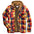 Winter Lapel Ticken Classic Plaid Warm Men Coat