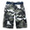 Casual Beach Camouflage Cotton Men's Shorts