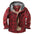 Thicken Plaid Shirt with Fleece Hooded Outdoor Plaid Jackets