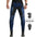 Racing Casual Slim-fit Stretch Mesh Stitching Men's Pants