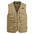 Cotton Zipper Multi-pocket Men's Functional Vest