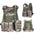 Outdoor Camo Amphibious  Module Multifunctional Vest