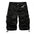 Leisure New Style Washed Solid Color Men's Shorts