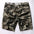 Tooling Casual Elastic Waist Men's Shorts