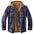 Classic Plaid Winter Lapel Ticken Hooded Warm Men Coat