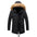 Casual Long Warm Detachable Hood Men's Coat