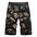 Casual Fashion Camo Multi-pocket Men's Shorts