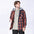 Hooded Casual Plaid Long-sleeved Shirt for Men