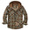 Thicken Plaid Shirt with Fleece Hooded Outdoor Plaid Jackets