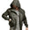 Military Fan Hooded Stand Collar Ma1 Men's Bomber Jacket