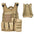 Outdoor Camo Amphibious  Module Multifunctional Vest